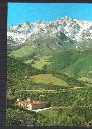 Cartoline: TARJETA POSTAL DE PICOS DE EUROPA - MONASTERIO DE SANTO TORIBIO DE LIEBANA. 8.
