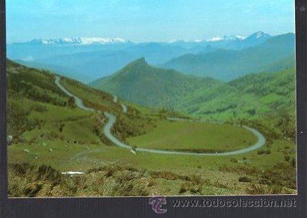 Cartoline: TARJETA POSTAL DE PICOS DE EUROPA - PUERTO DE SANGLORIO. N&ordm; 126