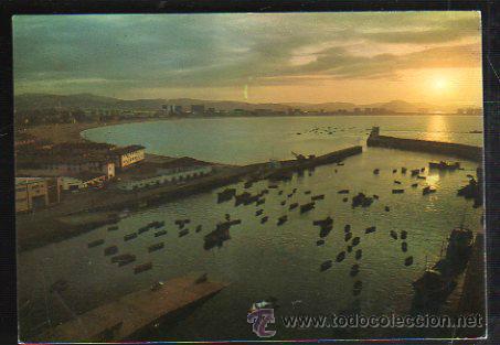 Postales: TARJETA POSTAL DE LAREDO - PUESTA DE SOL. - Foto 1