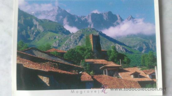 Cartes Postales: Torreon y villa de Mogrovejo. Liebana. Picos de Europa. Gran tama&ntilde;o 17 por 12 (Periplo 2001)