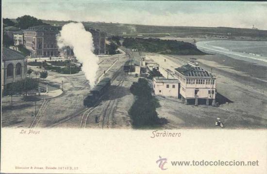 Postales: SARDINERO.-LA PLAYA - Foto 1