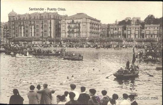 Postales: SANTANDER.- PUERTO CHICO - Foto 1