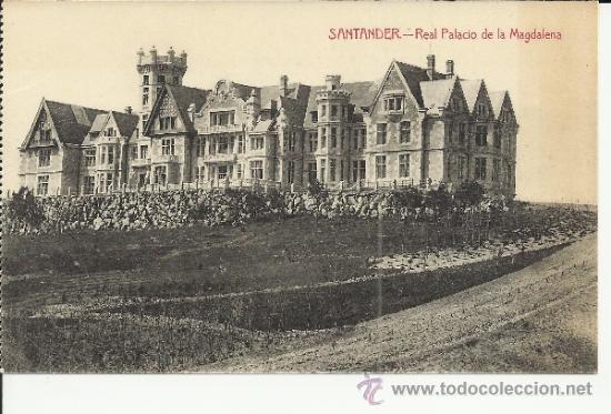 Postales: SANTANDER PALACIO DE LA MAGDALENA SIN ESCRIBIR - Foto 1