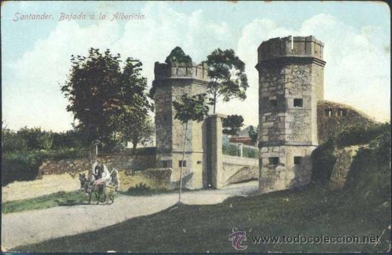 Postales: SANTANDER.- BAJADA A LA ALBERICIA - Foto 1