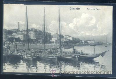 Postales: POSTAL DE SANTANDER. BARCOS DE PESCA   P-CANT-407 - Foto 1