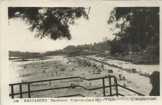 Postales: SANTANDER SARDINERO ESCRITA - Foto 1