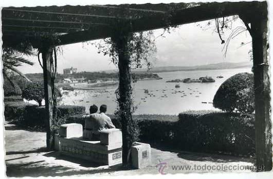 Postales: CINCO POSTALES DE SANTANDER A&Ntilde;OS 50 - Foto 1