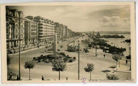 Postales: CINCO POSTALES DE SANTANDER A&Ntilde;OS 50 - Foto 7