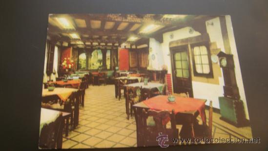 Cartes Postales: 24. restaurante puente arce vista del comedor oru&ntilde;a