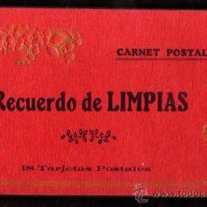 Postales: CARNET POSTAL. RECUERDO DE LIMPAS. 18 POSTALES. COMPLETO.. Lote 37512939