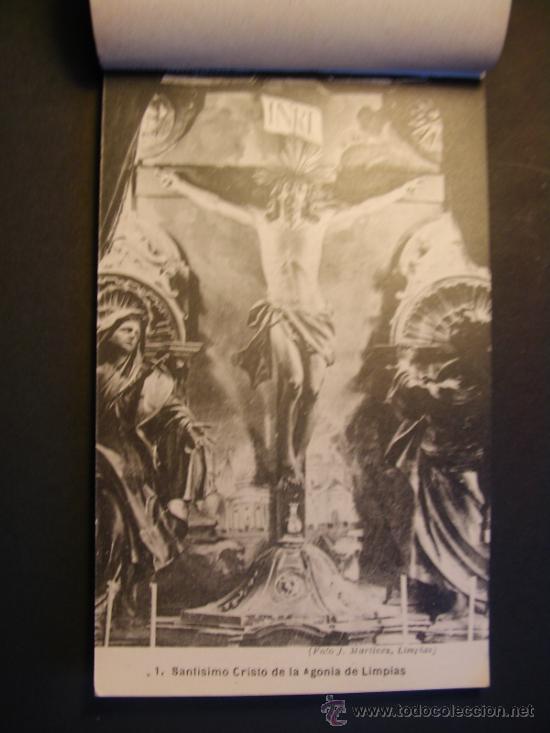 Postales: Carnet Postal. Recuerdo de Limpas. 18 Postales. Completo. - Foto 2
