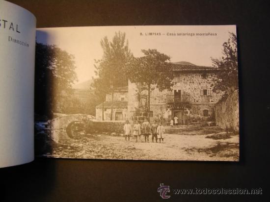 Postales: Carnet Postal. Recuerdo de Limpas. 18 Postales. Completo. - Foto 9