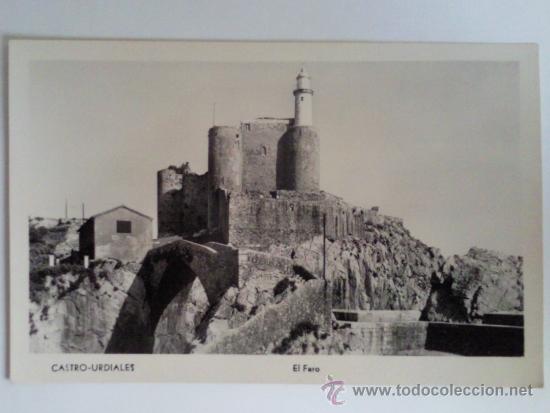 Postales: POSTAL CASTRO URDIALES, EL FARO - Foto 1