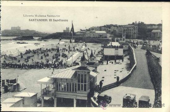 Postales: SANTANDER.- EL SARDINERO. - Foto 1