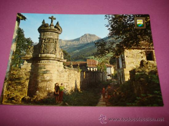 Postcards: Antigua Tarjeta Postal de LIERGANES Cruz de Rubalcaba .SANTANDER . A&ntilde;o 1960-70s