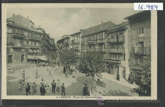 Postales: LAREDO - 6- PLAZA DEL GENERALISIMO - ROISIN - (16989) - Foto 1