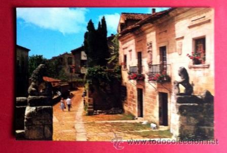 Postales: SANTILLANA - Calle del R&iacute;o - Foto 1