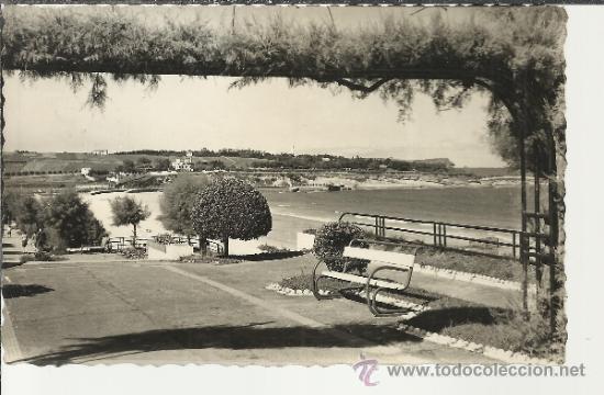 Postales: SANTANDER JARDINES DE PIQUIO ESCRITA - Foto 1