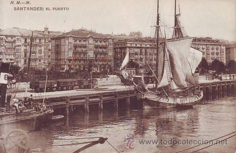 Postales: SANTANDER: El Puerto. - Foto 1