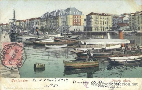 Postales: SANTANDER.- PUERTO CHICO - Foto 1