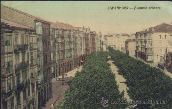 Postales: SANTANDER.- ALAMEDA PRIMERA - Foto 1