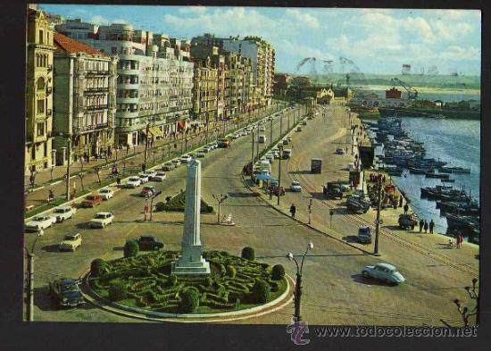 Postales: Santander.   Circulada 1974 - Foto 1