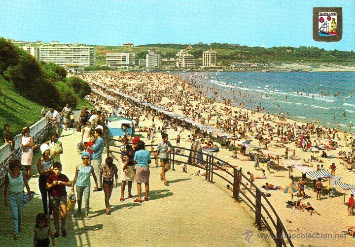 Postales: SANTANDER PLAYA DE CASTA&Ntilde;EDA - Foto 1