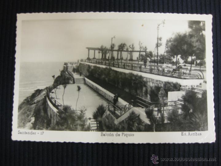 Cartes Postales: SANTANDER.- 17. BALC&Oacute;N DE PIQUIO.. ED. ARRIBAS.