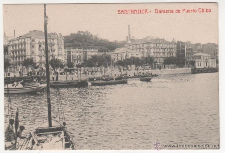 Postales: SANTANDER- D&aacute;rsena de Puerto Chico - Foto 1