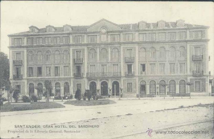 Postales: SANTANDER.- GRAN HOTEL DEL SARDINERO - Foto 1