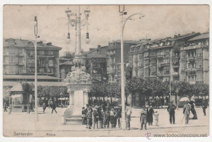 Postales: SANTANDER.-Ribera - Foto 1