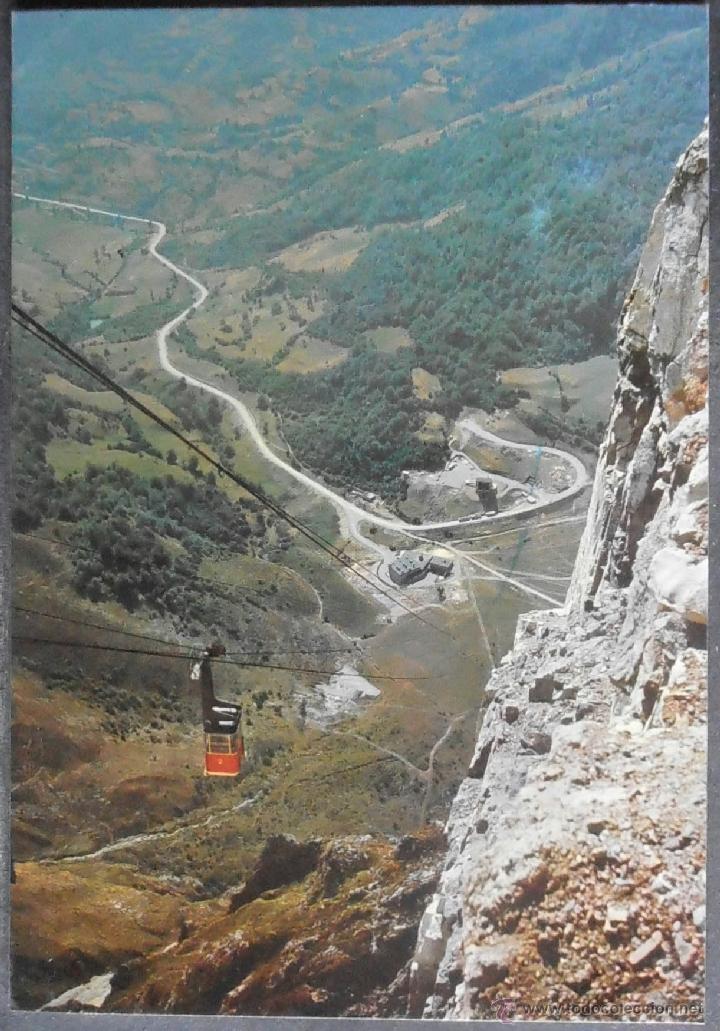 Postcards: (10854)POSTAL SIN CIRCULAR,PICOS DE EUROPA; FUENTE D&Eacute;,CAMALE&Ntilde;O,CANTABRIA,CANTABRIA,CONSERVACION:VER