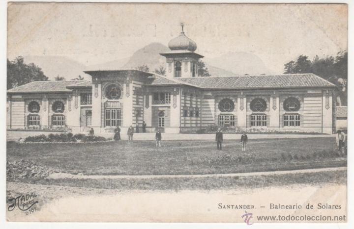 Postales: SANTANDER.-Balneario de Solares - Foto 1