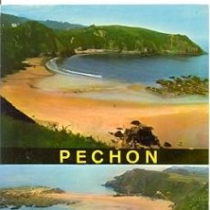 Postales: 7-ESP2326. POSTAL PECHON URQUERA-PESUÉS. SANTANDER PLAYA DE AMIÓ. Lote 39867356