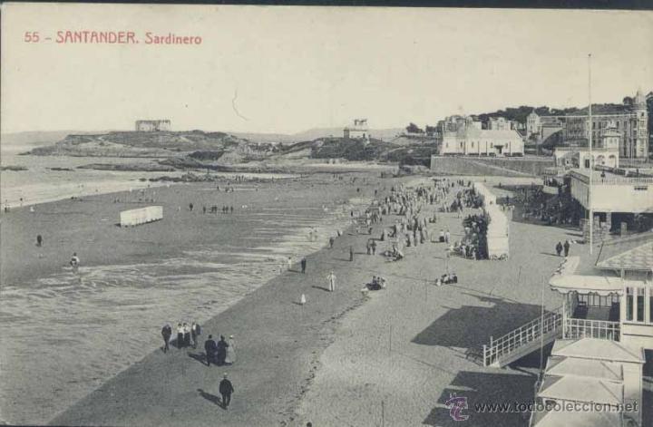 Postales: SANTANDER.- SARDINERO. - Foto 1