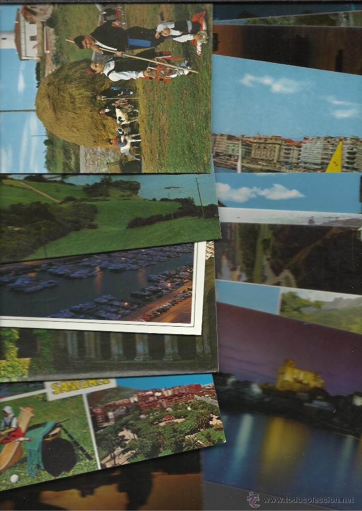 Cartes Postales: PEQUE&Ntilde;A COLECCION DE 15 POSTALES DE CANTABRIA