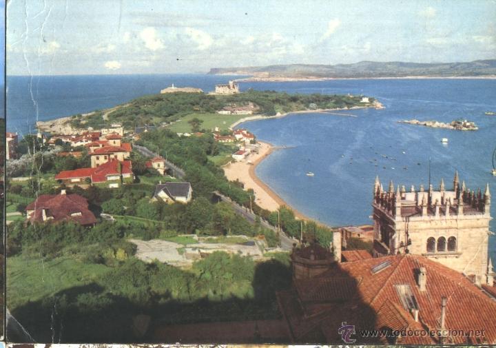 Postales: SANTANDER - PENINSULA DE LA MAGDALENA - Foto 1