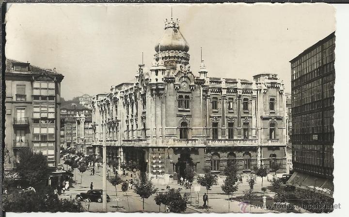 Postales: SANTANDER PALACIO MUNICIPAL ESCRITA - Foto 1