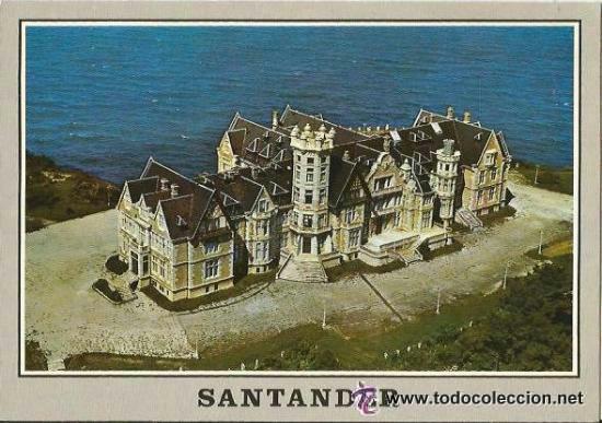 Postales: :::: PV501 - POSTAL - SANTANDER - PALACIO DE LA MAGDALENA - SIN CIRCULAR - Foto 1
