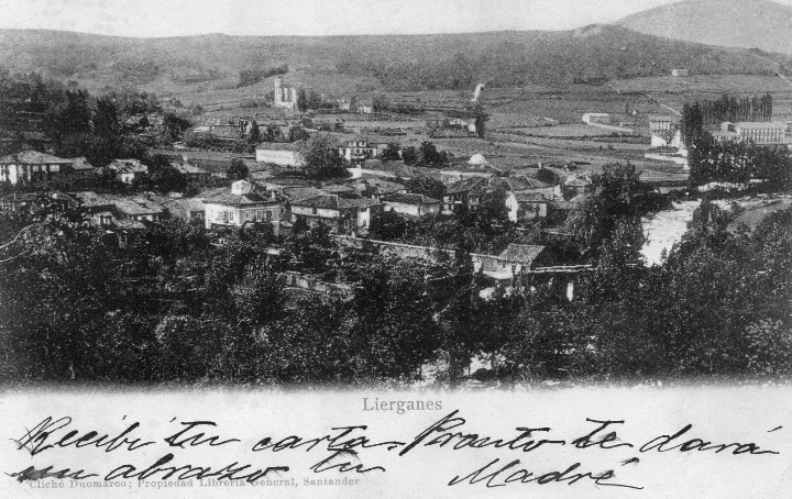 Postales: lierganes. - Foto 1