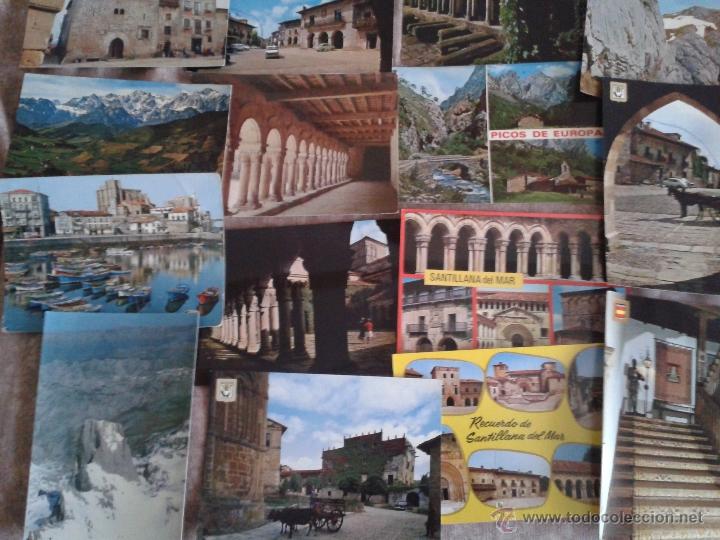 Postais: 15 POSTALES DE CANTABRIA Y PICOS DE EUROPA. A&Ntilde;OS 70-80. CIRCULADAS