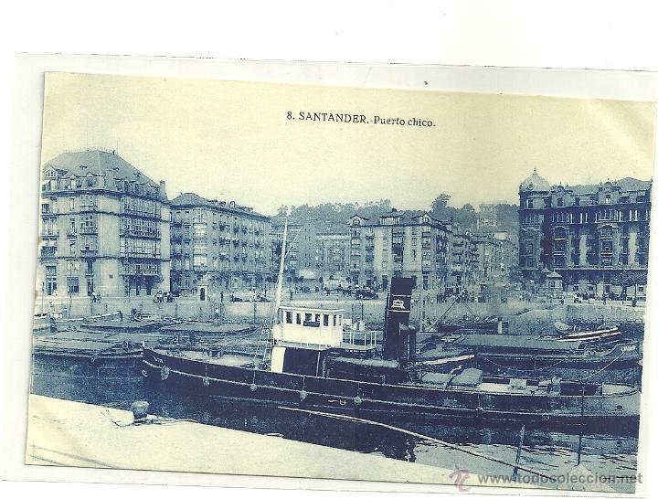 Postales: SANTANDER.- PUERTO CHICO - Foto 1