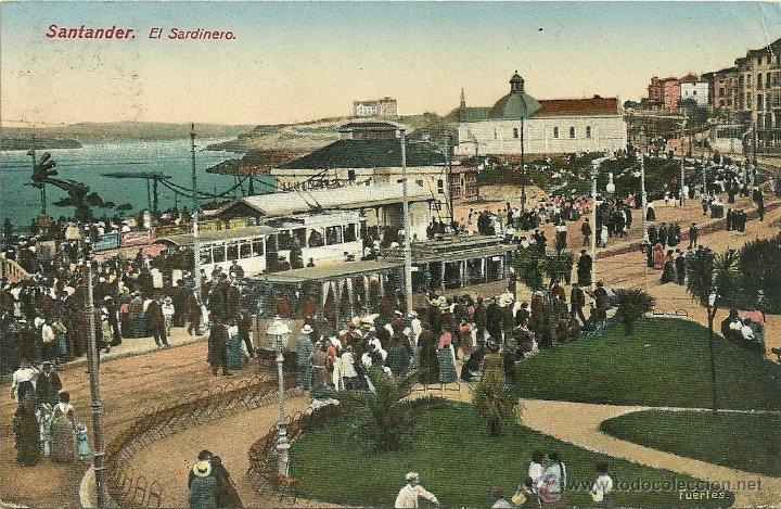Postales: SANTANDER.- EL SARDINERO. - Foto 1
