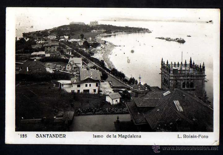 Postales: Santander. Ismo de la Magdalena. Circulada - Foto 1