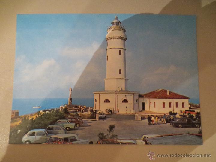 Postales: faro. coches. santander. - Foto 1
