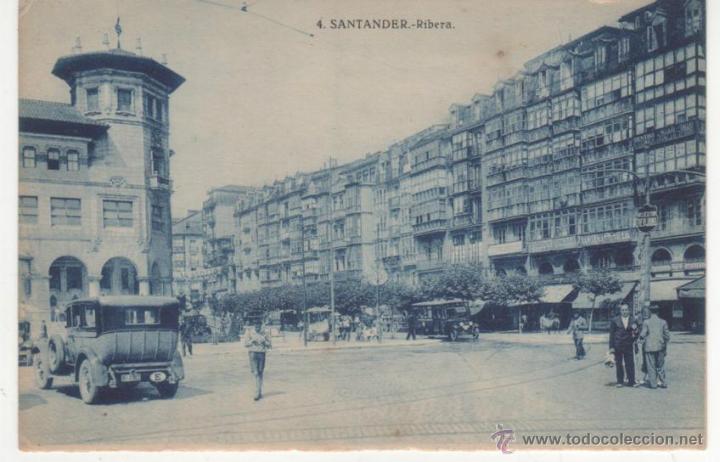 Postales: 4. SANTANDER.-Ribera. - Foto 1
