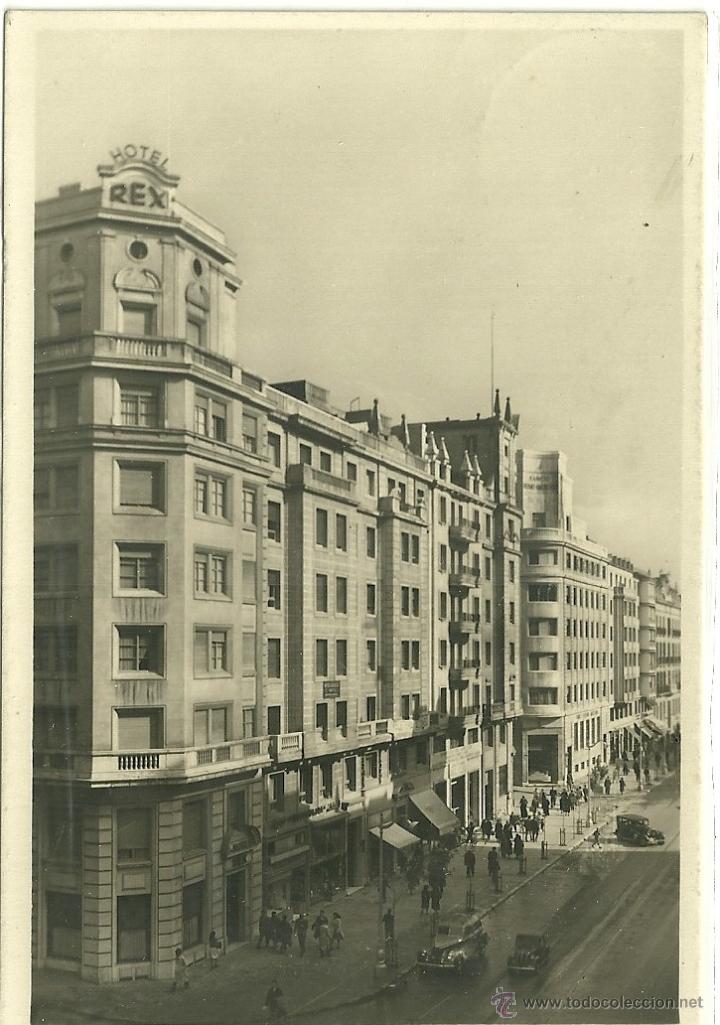 Postales: SANTANDER.- HOTEL REX - Foto 1