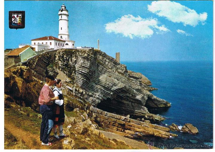 Postales: POSTAL: SANTANDER. FARO CABO MAYOR - Foto 1