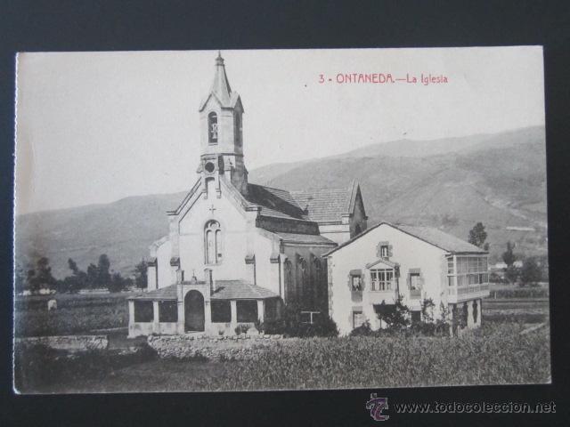 Postales: Postal Cantabria. Ontaneda. La Iglesia. - Foto 1