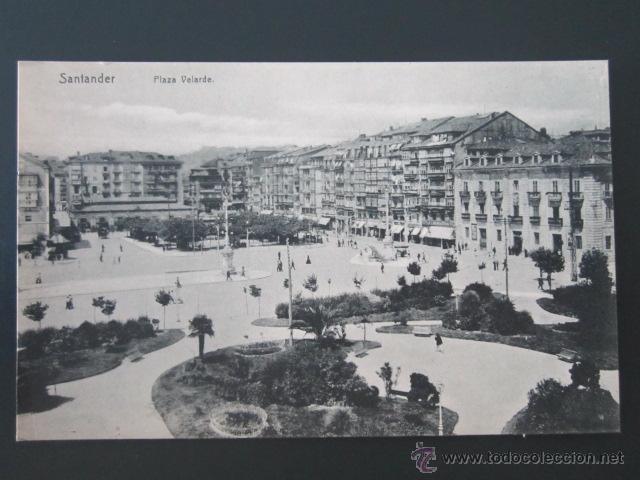 Postales: Postal Cantabria. Santander. Plaza Velarde. - Foto 1